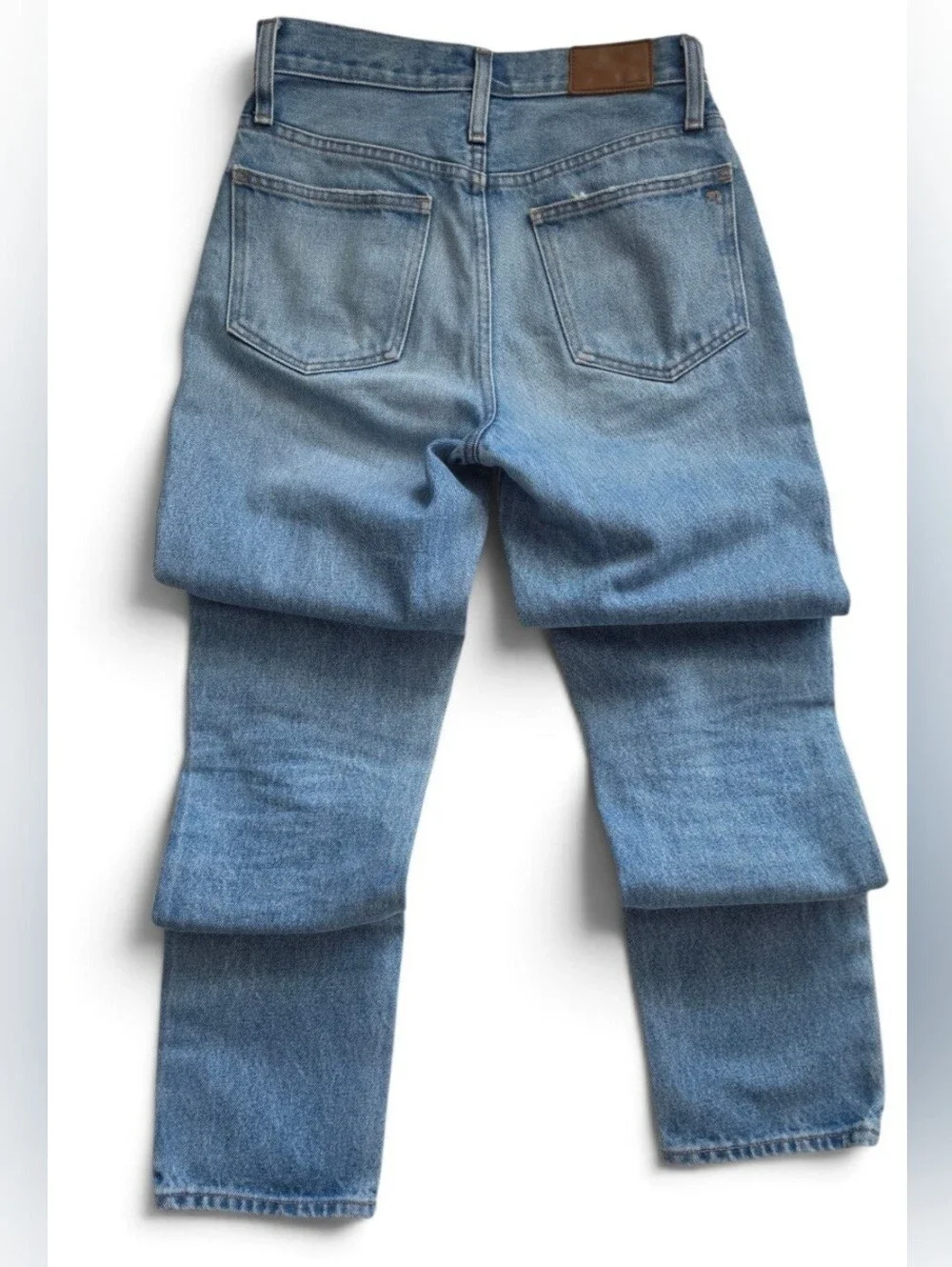 Madewell The Perfect Vintage Jean Light Wash High Rise Straight Women's Sz 25